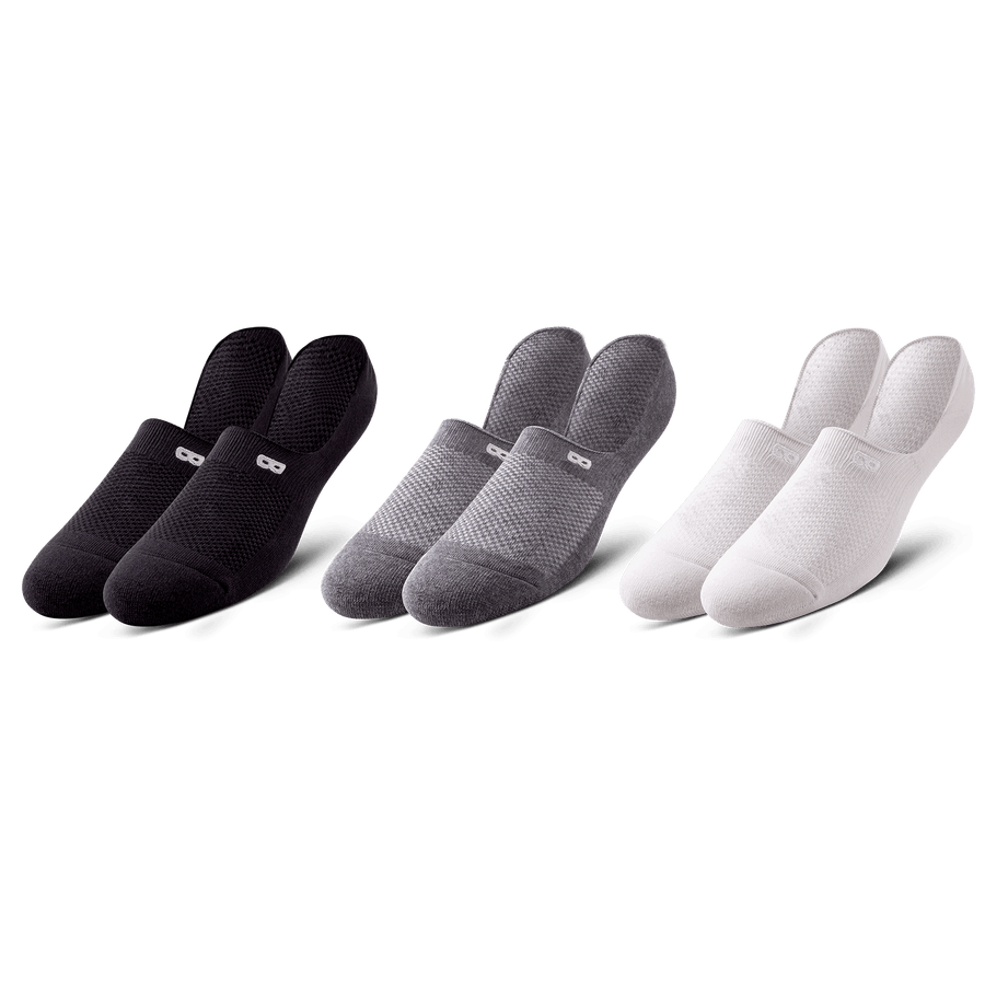 BOWO Cushion No Show - Neutrals (3-Pack)