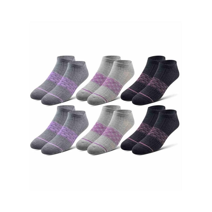 4-Way Stretch Cushion Low-Cut (6-Pack)