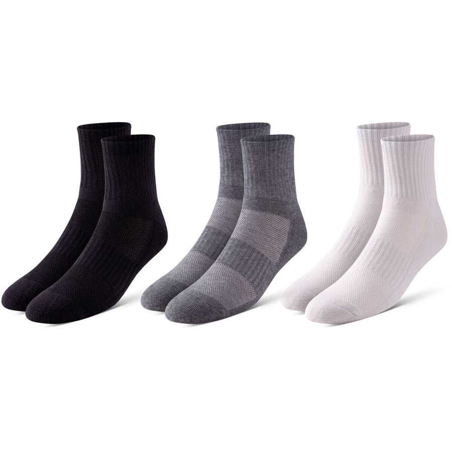 BOWO Cushion Ankle - Neutrals (3-Pack)