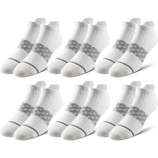 4-Way Stretch Cushion Low-Cut (6-Pack)